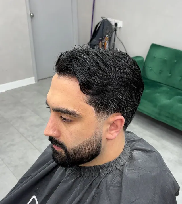 A scissor cut and beard at ACM Studios